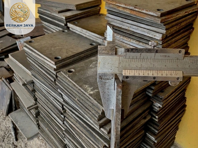 Besi Plat Bekas Tebal 5mm