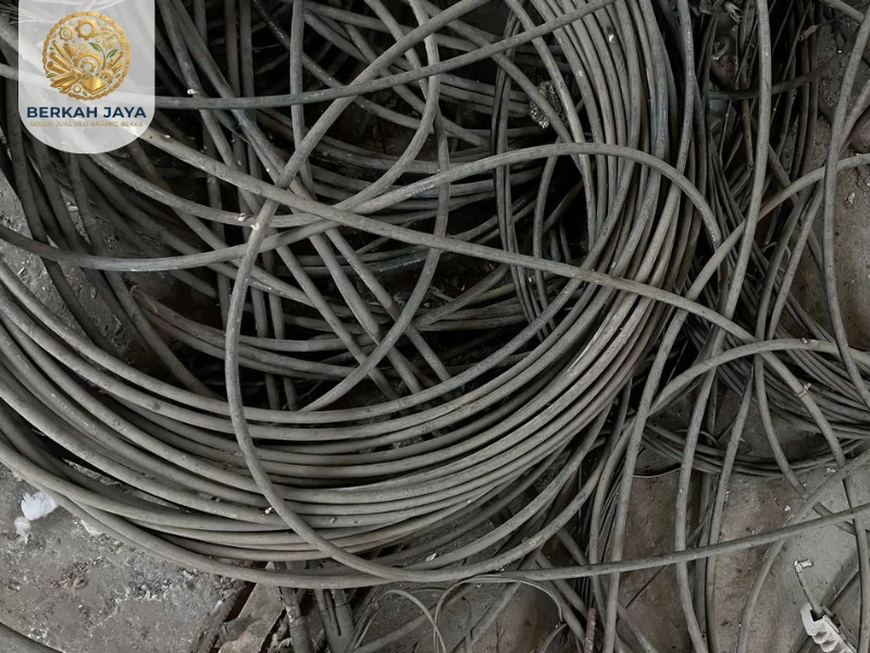Kabel Listrik Tembaga Bekas Gulungan